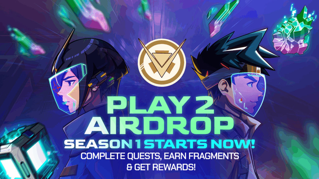 Play-2-Airdrop: Season 1 starts now!